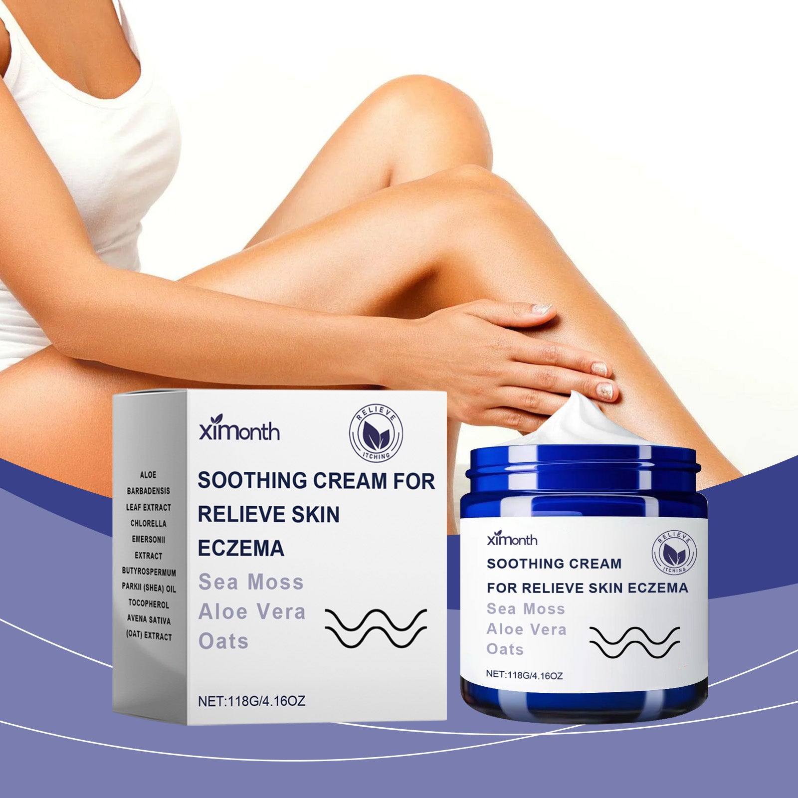 Ximonth Skin Care Cream Moisturizes Skin And Relieves Itchy, Uncomfortable Redness