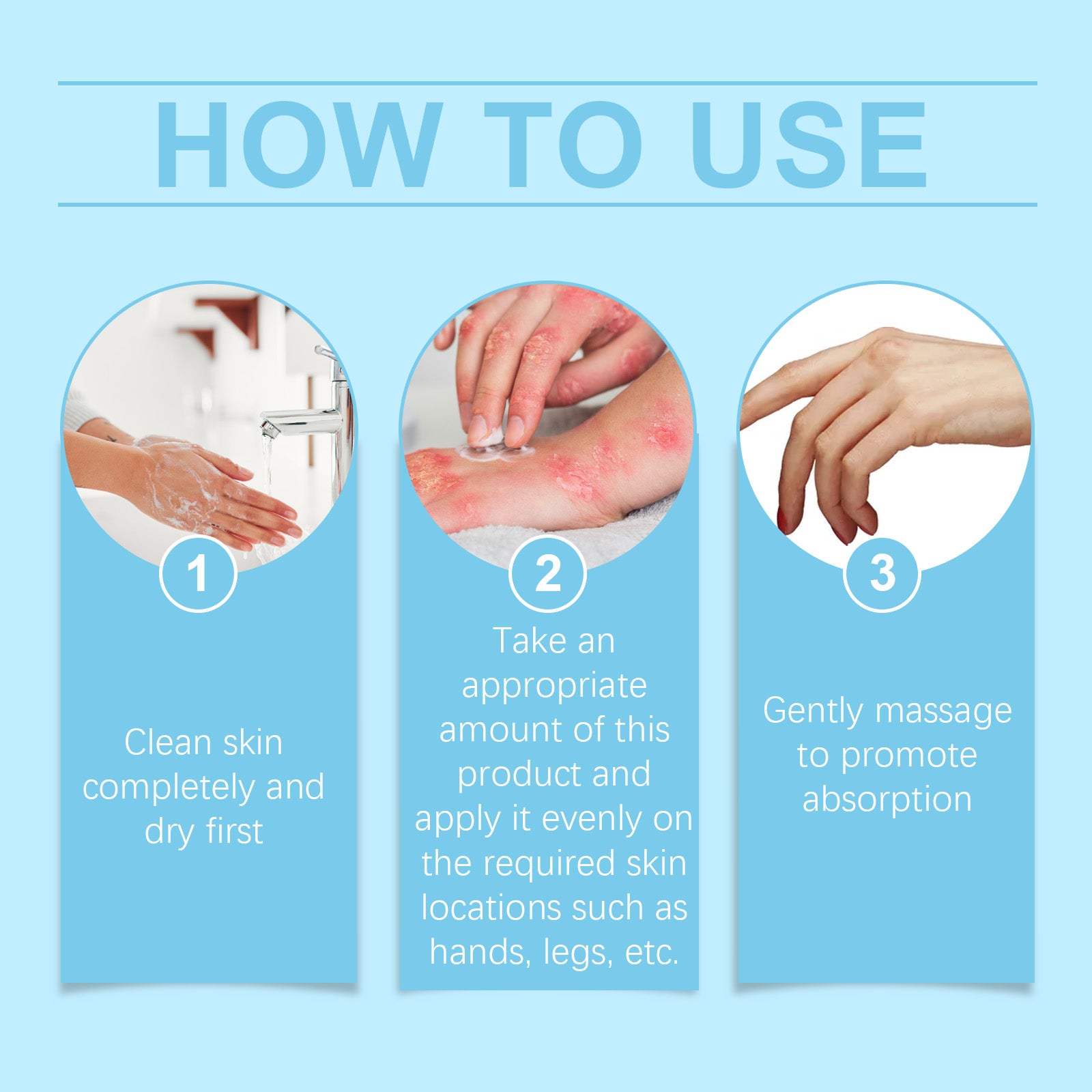 OceAura Skin Repair Cream, Nourishes Skin Daily Care For External Application Of Delicate Skin Care Cream