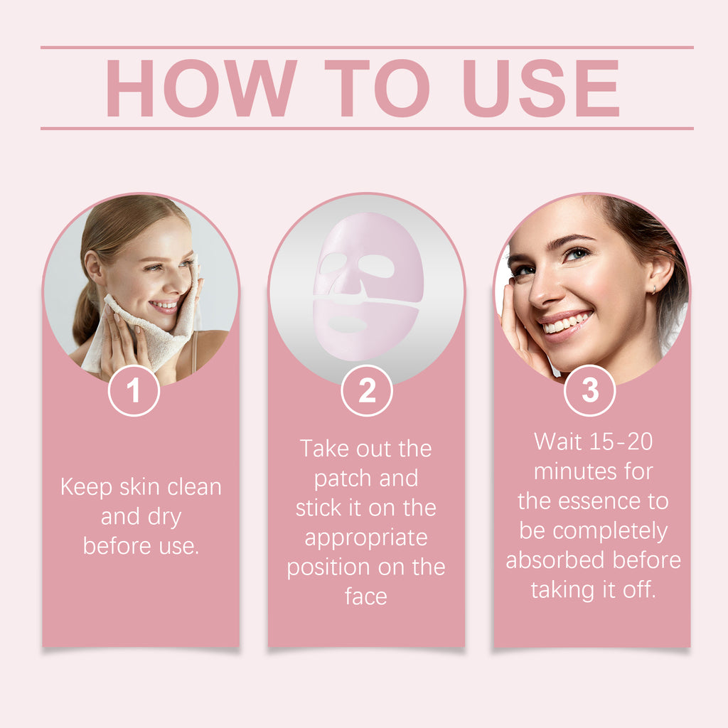 Collagen Skin Care Mask Brightens, Nourishes And Moisturizes Every Inch Of Skin