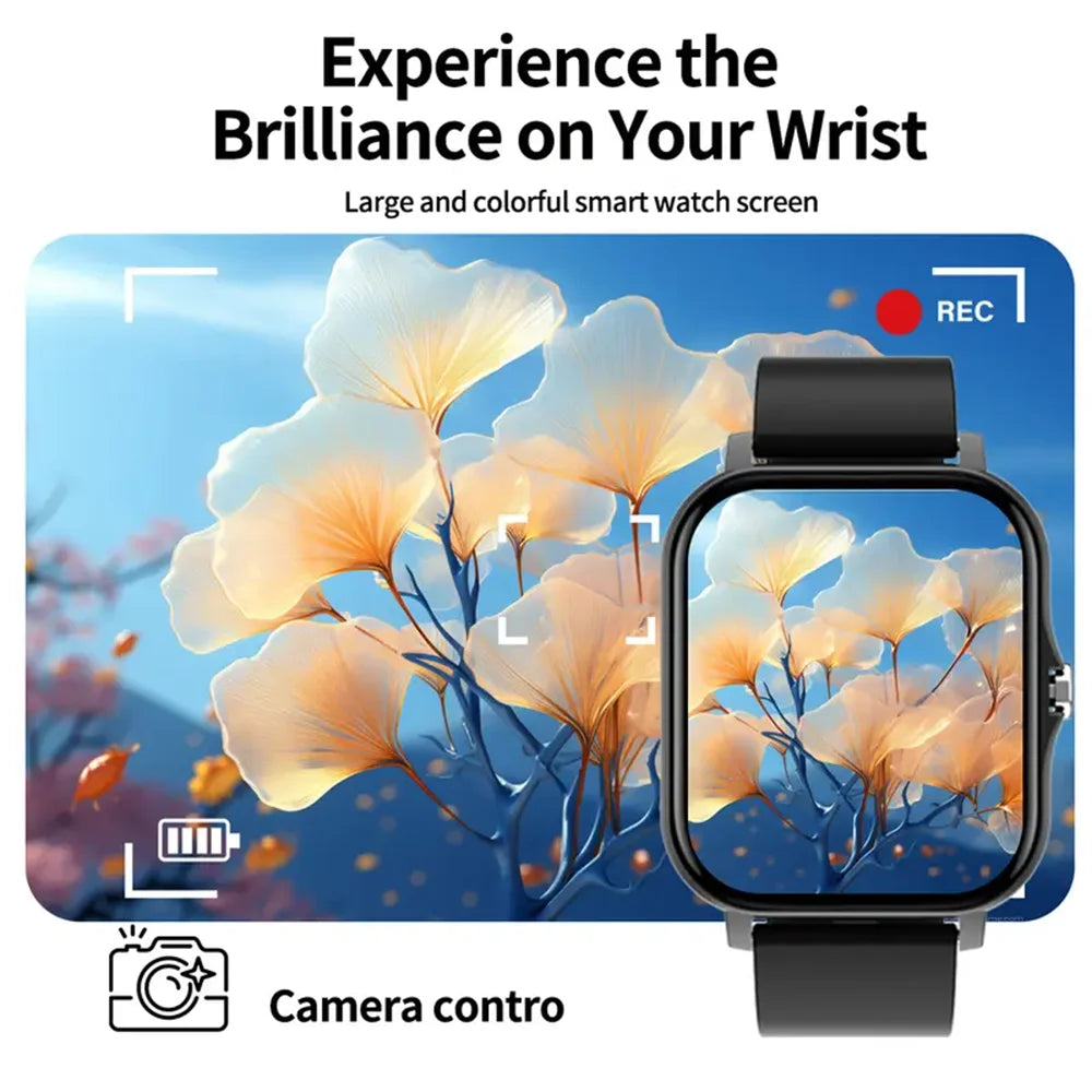 KESHUYOU Bluetooth Voice Call smartwatch for Men Women Voice Assistant Sports and Fitness Android iOS New Hot Sale Watch Gift