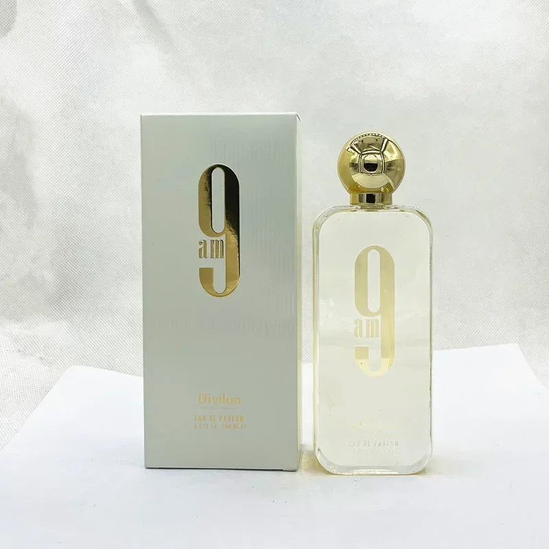 100ml/ 3.4oz 9pm 9am Men's Perfume Light Fragrance Fragrance Women's Unisex Parfum Long Lasting Charming Charm Gift