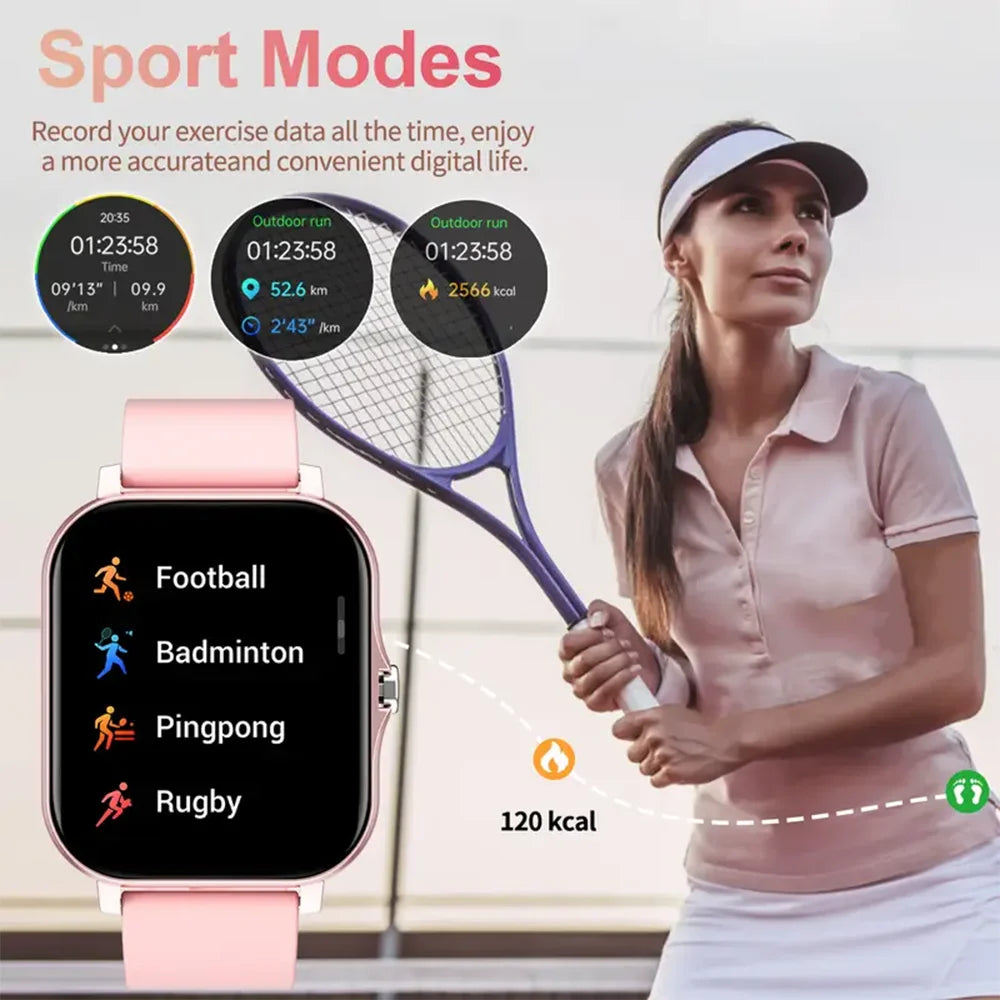 KESHUYOU Bluetooth Voice Call smartwatch for Men Women Voice Assistant Sports and Fitness Android iOS New Hot Sale Watch Gift