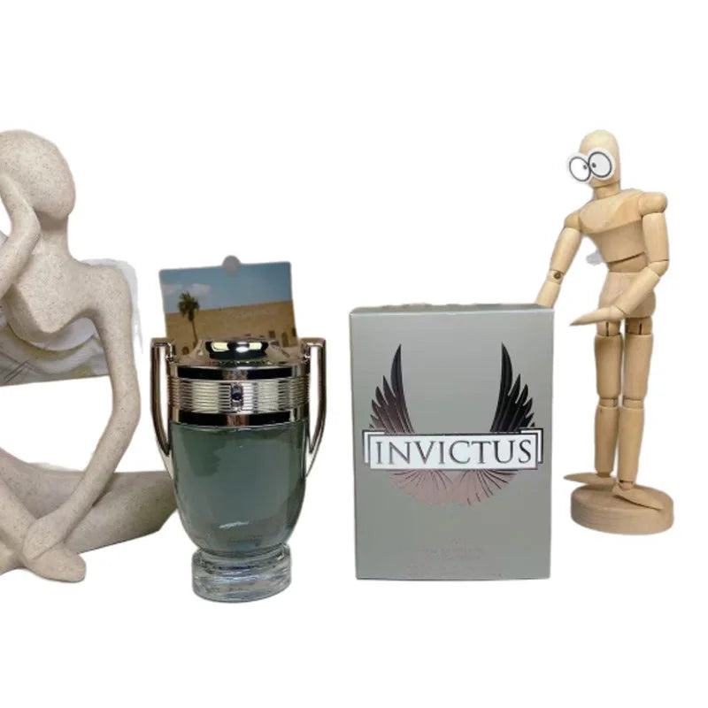 100ML 3.4FL.OZ  Men's Perfume Woody Aquatic Notes Fresh Ocean Fragrance Spray Parfum Warrior Trophy Perfume  Long-lasting Male